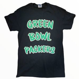 ❤️ Gildan  California Hemp Company Tee shirt Green Bowl Packers